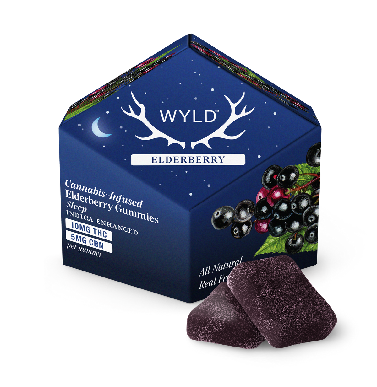 Wyld Elderberry Sleep Gummies 10 Count