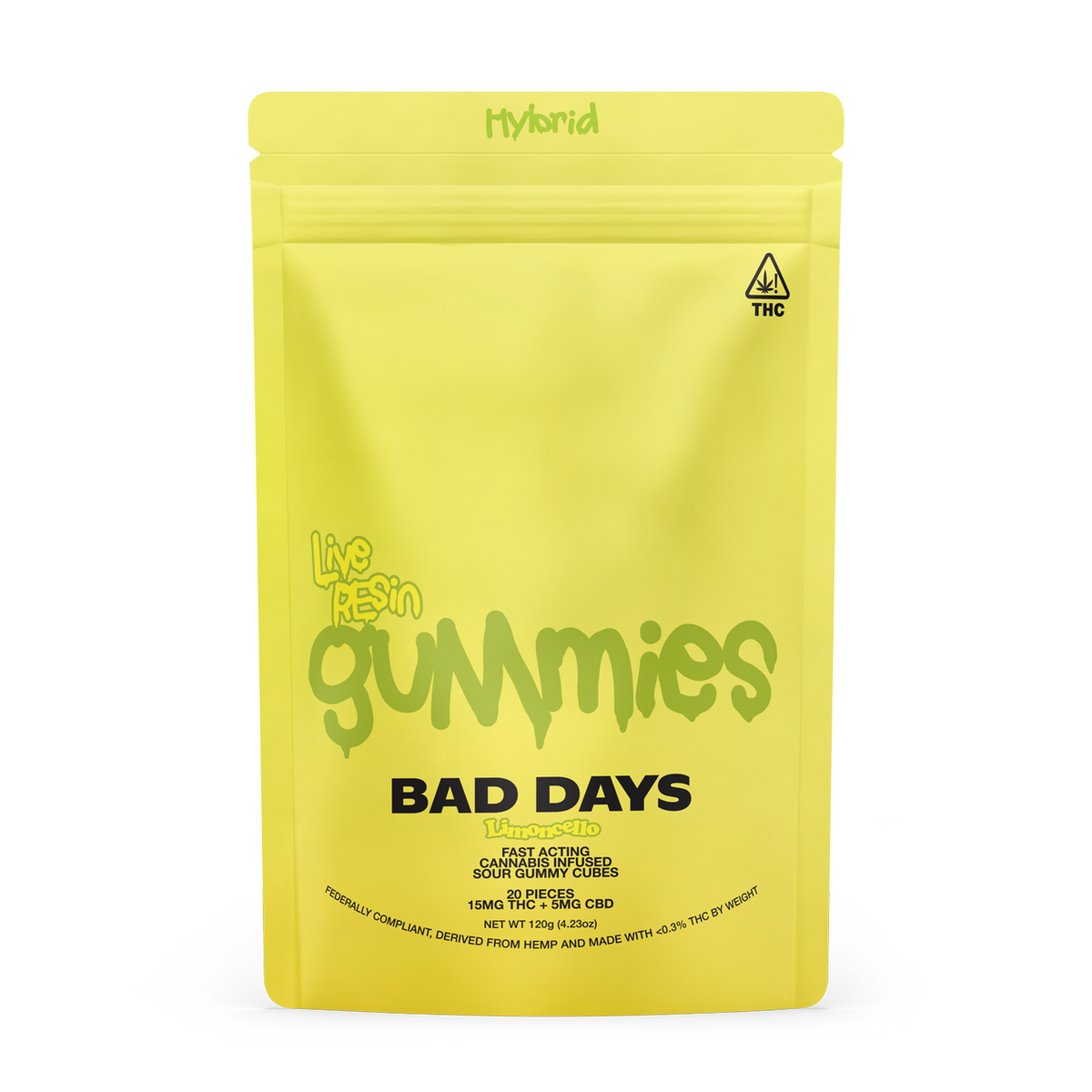 BAD DAYS: LIMONCELLO LIVE RESIN 15mg