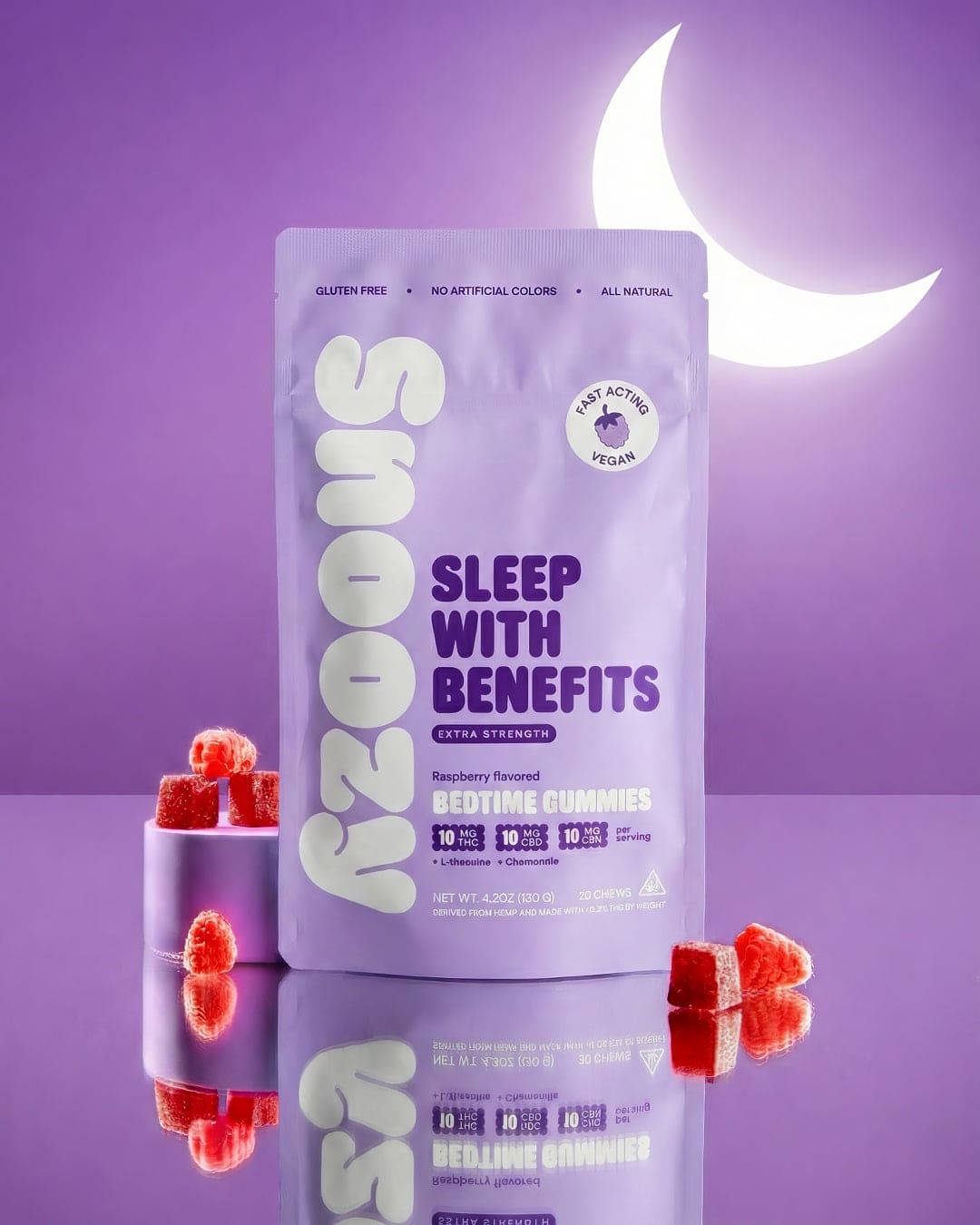 SNOOZY: SLEEP WITH BENEFITS - EXTRA STRENGTH 20ct