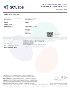 Lambs Bread COA